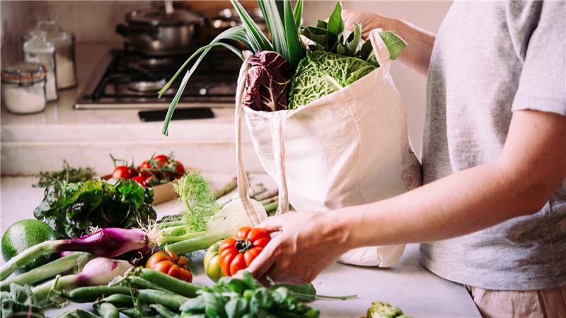 A photo of groceries.